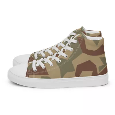 $89.95 • Buy Bulgarian 1946 Splinter Camouflage Men’s High Top Canvas Shoes