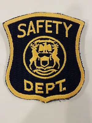 OLD Safety Department Patch (Mental Hospitals) Michigan Police  • $3