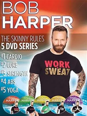 £19.99 • Buy The Skinny Rules DVD Fitness (2014) Bob Harper Quality Guaranteed Amazing Value