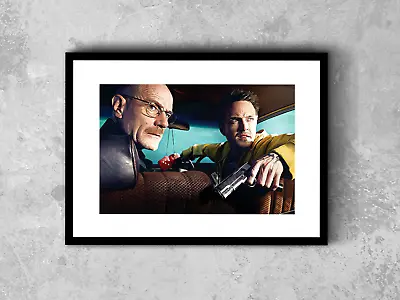 Breaking Bad Poster Print - Jesse Pinkman Walter White - Tv Movie Poster Prints • $18.99