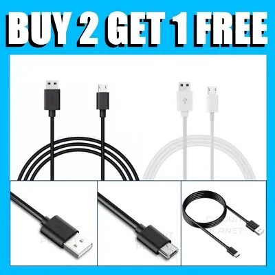 Charger Cable For Samsung Galaxy Tab A Tablet Micro USB Fast Charging Data Sync • £2.49