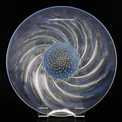 Rene Lalique Poissons Coupe-Ouverte Designed 1921 - Marcilhac 3262 • £745