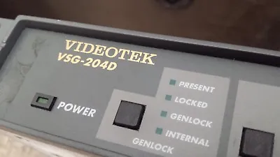 Videotek VSG-204D 601 Digital Sync Generator • $199.99