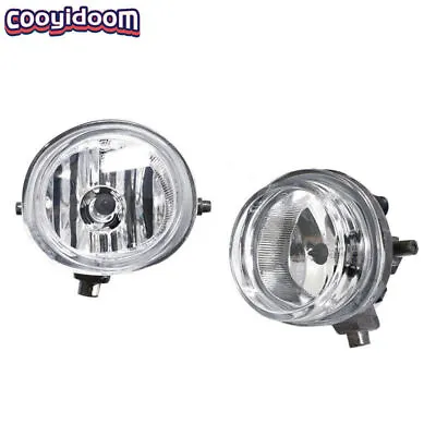 Pair Front Bumper Fog Light Lamps W/ Halogen Bulbs For Mazda 2 3 6 CX5 CX7 LH&RH • $33