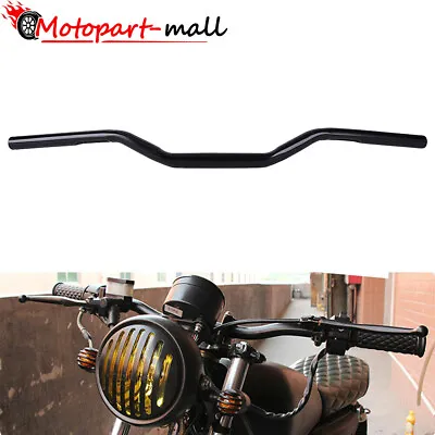 1  25mm Black Iron Tracker Handlebars Drag Bars For Harley Sportster XL883 1200 • $44.13