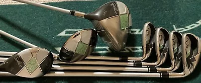 $279.99 • Buy Callaway Ladies Solaire Set Driver, 5 Wood, 6 Hybrid, 7, 9 PW, SW Irons NICE!