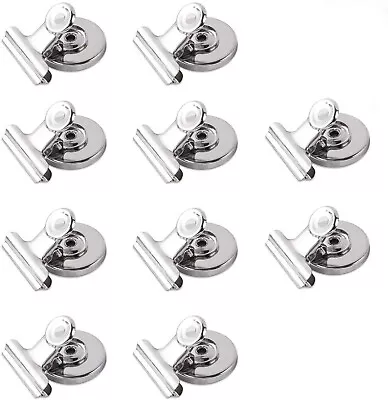 Strong Office Magnetic Clips Heavy Duty Refrigerator Magnet Hook Clips For Ph... • $24.44