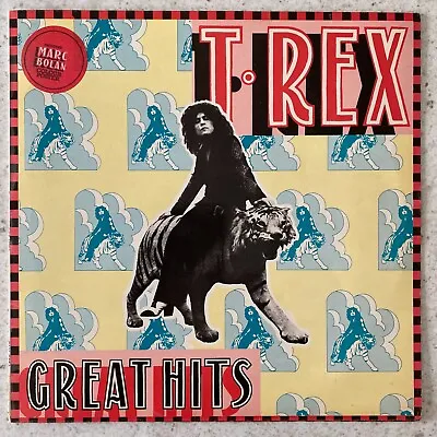 T•Rex Great Hits - Rock Glam Vinyl LP Record 1973 (BLN 5003) • £17.25