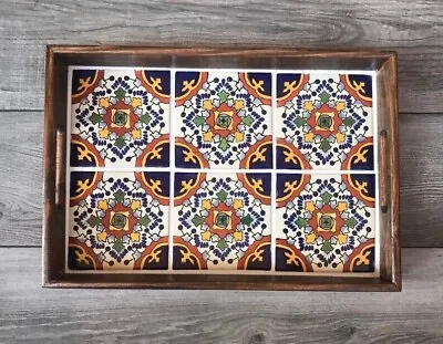 NEW Mexican Talavera Tile Decorative Tray • $79.99
