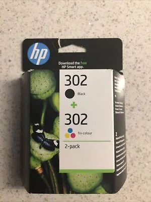 £23 • Buy HP 302 Original Ink Cartridges - Black/Tri-color, 2 Pack