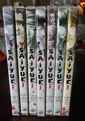 SAIYUKI ANIME 7 DIFFERENT DVD's  - SAIYUKI ANIME SEASONS 1 THRU 7  : MAR218 • $11.50