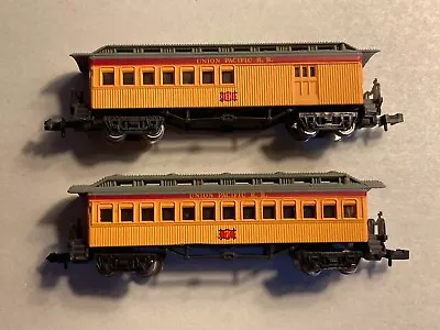 N-Scale Bachmann Union Pacific Passenger Car #7 Passenger & #9 Combine   L@@K • $20