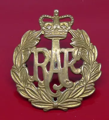 Royal Air Force RAF Regiment Metal Cap Badge British Airforce Queen's Crown • £11.99