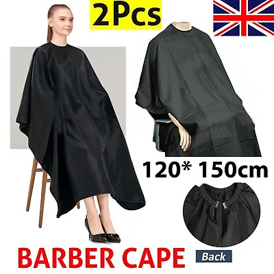 £4.99 • Buy Hair Cutting Cloth Salon Barber Cape Waterproof Hairdressing Hairdresser Apron 