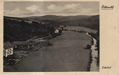 Postcard Listernohl - Game In The Listertal; Residential Buildings (1935) • £0.86