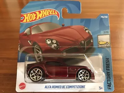 NEW 2022 Hot Wheels ALFA ROMEO 8C COMPETIZIONE Factory Fresh SERIES RARE Racing • $4.50