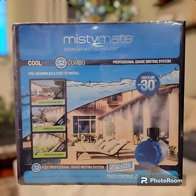 Misty Mate Cool Patio 32 Combo Professional Grade Home Misting System W/ Timer • $50