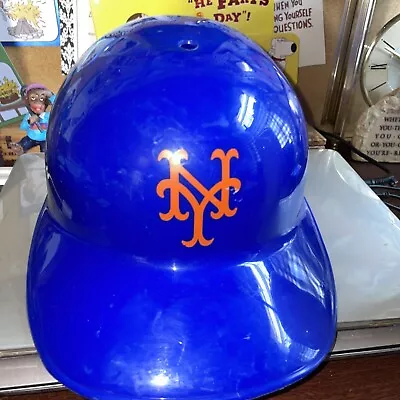 Vintage 1970's New York Mets Souvenir Plastic Batting Helmet Adjustable • $6.99