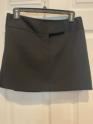 Vintage 90s Y2K Express Micro Mini Skirt Size 4 Black • $24.99