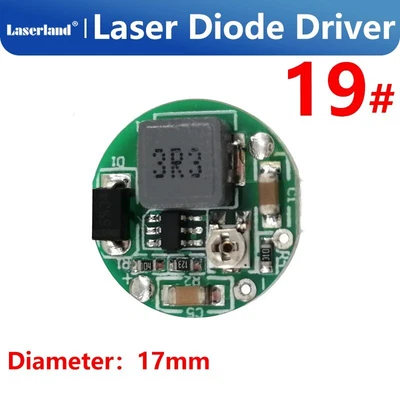 $19.35 • Buy 3.7-4.2VDC 1W/1.4W/2W Blue 445nm 450nm Laser Diode LD Driver Power Supply 2.5A