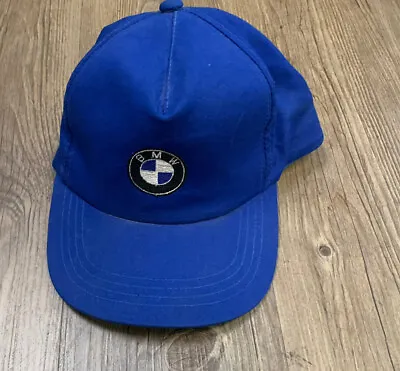 VTG 80’s BMW Blue Snap Back Hat Yupoong • $35