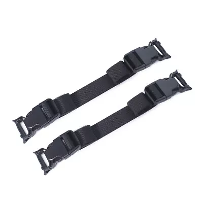 2 Pcs Tactical MOLLE Straps With Buckle Clip For Backpack Accessories Outdoor • $13.99