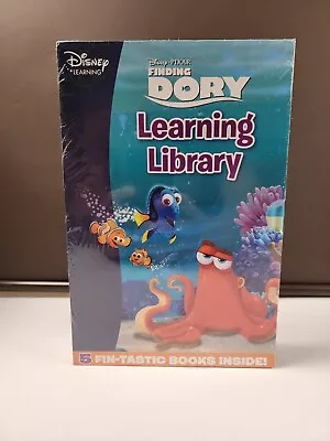 Finding Dory Learning Library 5 Books Readers Boxed Set 2016 Disney NEW SEALED • $12.60