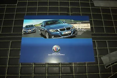 RARE VIP Customers Brochure/brochure BMW AlpinaD3 Sedan Touring Coupe 8/2009 • $21.63