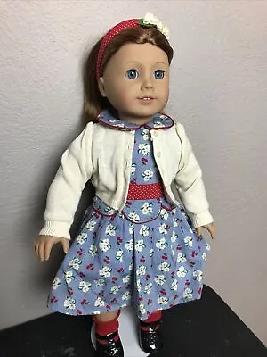 American Girl Doll- Emily Bennett : Molly’s BFF- Accessories & Holiday Dress • $225