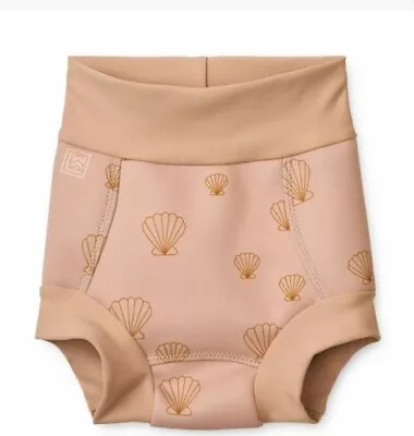 Liewood Valentin Swim Nappy Pants 3months/62cm Sheashell Pale Tuscany  • £19.88