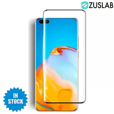 For Huawei P40 P30 Pro Mate 20 Pro Full Cover Tempered Glass Screen Protector • $7.95