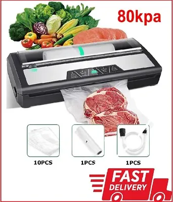 $69.99 • Buy Commercial Vacuum Sealer Machine Seal A Meal Food Saver System With Free Bags