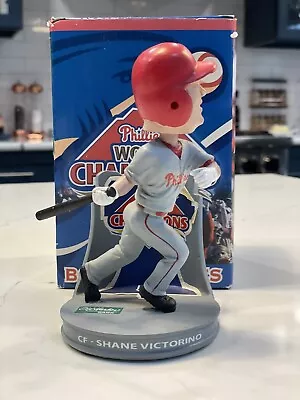 Clearwater Thresher 2008 World Serie Champ Shane Victorino SGA BobbleHead Philly • $59.99