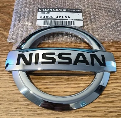 Nissan QUASHQAI ROGUE 2014-2018 Genuine Rear Hatch Emblem Badge OEM 84890-4CL0A • $37.95