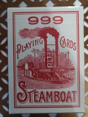 Steamboat 999 Red Playing Cards New & Sealed Dan Dave Buck USPCC Deck • $74.69