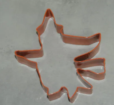 Orange Flying Witch Cookie Cutter Halloween Biscuit Cutter Metal Eddingtons  C02 • £2.06