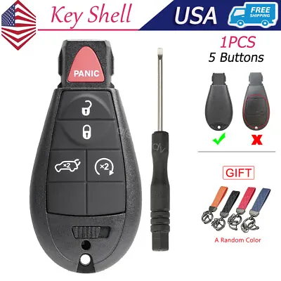 For Dodge Magnum Charger Durango Remote Key Case Shell Fob Case Cover IYZ-C01C • $8.95