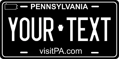 Pennsylvania 2004 Black License Plate Personalized Custom Auto Bike Motorcycle • $18.40