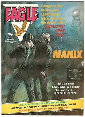 Eagle Comic 23rd October 1982 Dan Dare: Pilot Of The Future - Combined P&P • £1.25