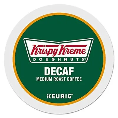 Krispy Kreme Doughnuts Classic DECAF Coffee 24 To 144 K Cups Pick Any Size  • $64.99