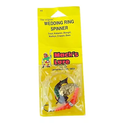 Mack's Lure Wedding Ring Spinner NOS Sealed 09191 Vintage • $7.87