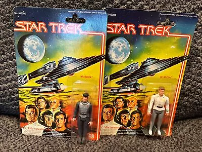 Vintage Mego 1979 Star Trek Spock McCoy Scotty And Decker. New. • $125