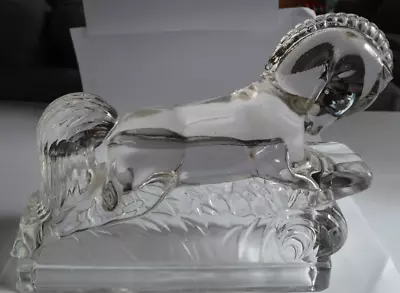 LE Smith Glass Horse Bookends Lot Of 2 Art Deco. C. 1940s • $84.98