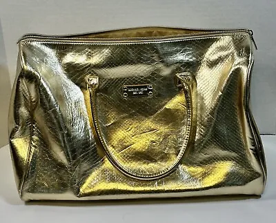 Michael Kors Gold Shimmer Travel Bag Tote • $41.99