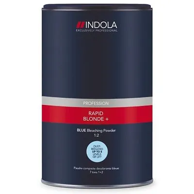 Indola Rapid Blue Dust Free Powder Bleach 500grm • £13.69