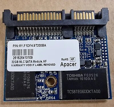32gb Apacer Mlc Sata Module Tested And Working • £14.50