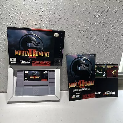 Mortal Kombat II (Super Nintendo Entertainment System 1994) • $65