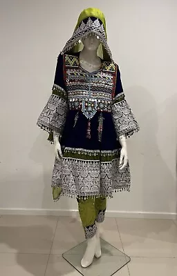 Vintage Afghan Clothes Eid Outfit Modest Clothes Dress • $300