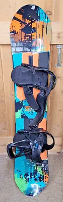 Burton Protest 42 - 55  Snowboard W/ Burton Freestyle G Bindings • $299