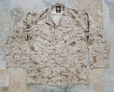 USMC Marine Corps Desert MARPAT Digital Camouflage Blouse Size Medium Regular • $19.99